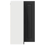 Dishwasher Panel Kalmar Black 57 x 57 x 100 cm Engineered Wood - Close-Up Angle