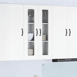 Kitchen Wall Cabinet White 60 x 31 x 100 cm Engineered Wood