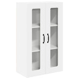 Kitchen Wall Cabinet White 60 x 31 x 100 cm Engineered Wood - Front View