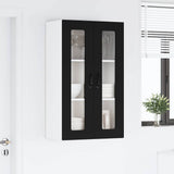 Kitchen Wall Cabinet Black 60 x 31 x 100 cm Engineered Wood - Top-Down View