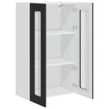 Dishwasher Panel Kalmar Black 60 x 31 x 100 cm Engineered Wood - 45-Degree Angle