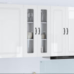 Dishwasher Panel Kalmar High Gloss White 60 x 31 x 100 cm