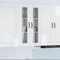 Dishwasher Panel Kalmar High Gloss White 60 x 31 x 100 cm