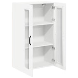 Kitchen Wall Cabinet High Gloss White 60 x 31 x 100 cm - 45-Degree Angle