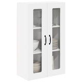 Kitchen Wall Cabinet High Gloss White 60 x 31 x 100 cm - Side View