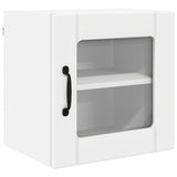 Wall Glass Cabinet LUCCA 2 pcs White 40 x 31 x 40 cm
