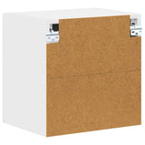 Wall Glass Cabinet LUCCA 2 pcs White 40 x 31 x 40 cm - Extra Image
