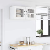 Kitchen Wall Cabinet 2 pcs High Gloss White 40 x 31 x 40 cm - Top-Down View