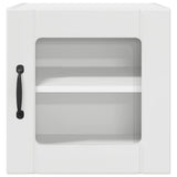 Kitchen Wall Cabinet 2 pcs High Gloss White 40 x 31 x 40 cm - Close-Up Angle
