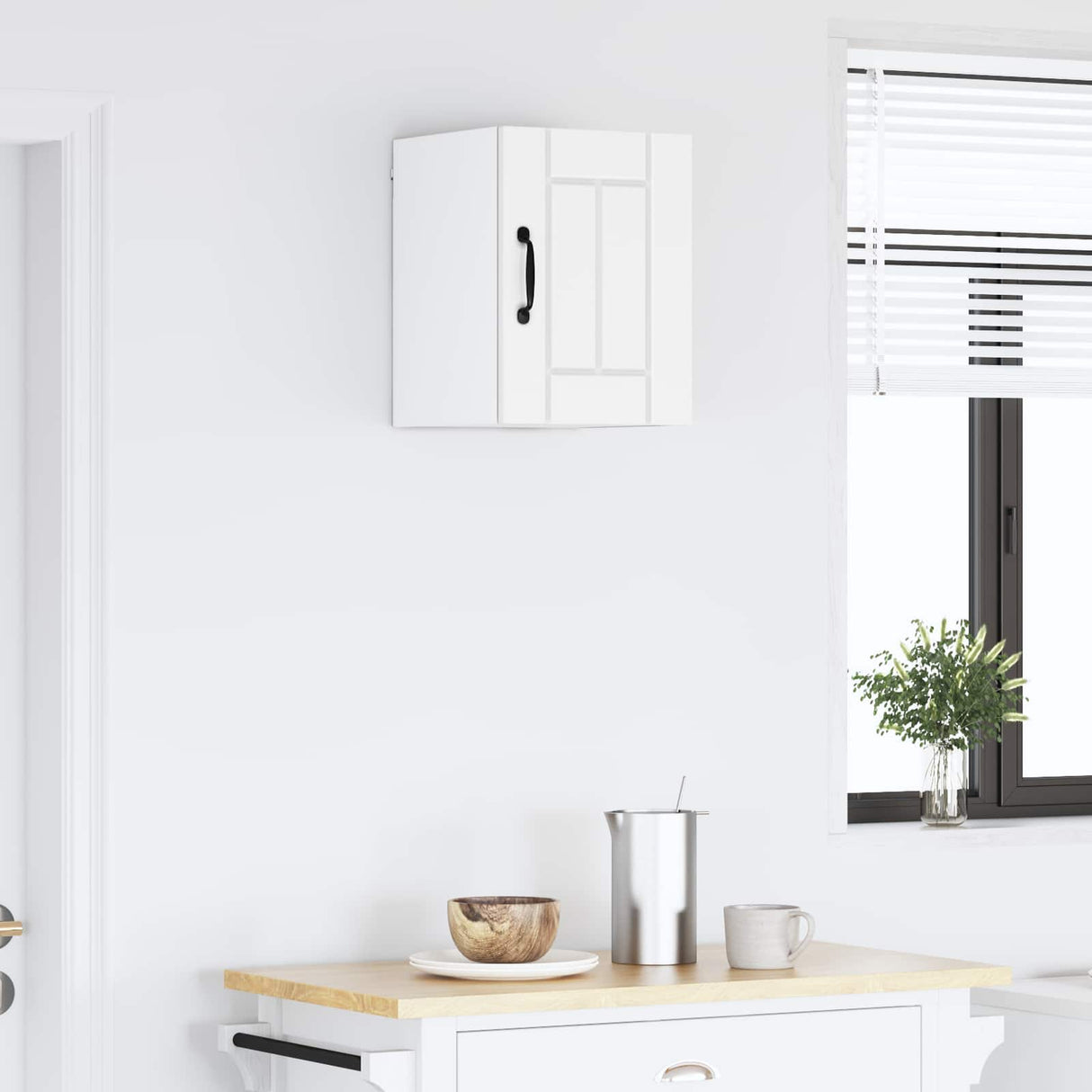 Wall Cabinet LUCCA White 30 x 31 x 40 cm Engineered Wood