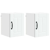 Wall Cabinet LUCCA 2 pcs White 30 x 31 x 40 cm Engineered Wood