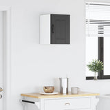 Wall Cabinet LUCCA Black 30 x 31 x 40 cm Engineered Wood - Top-Down View