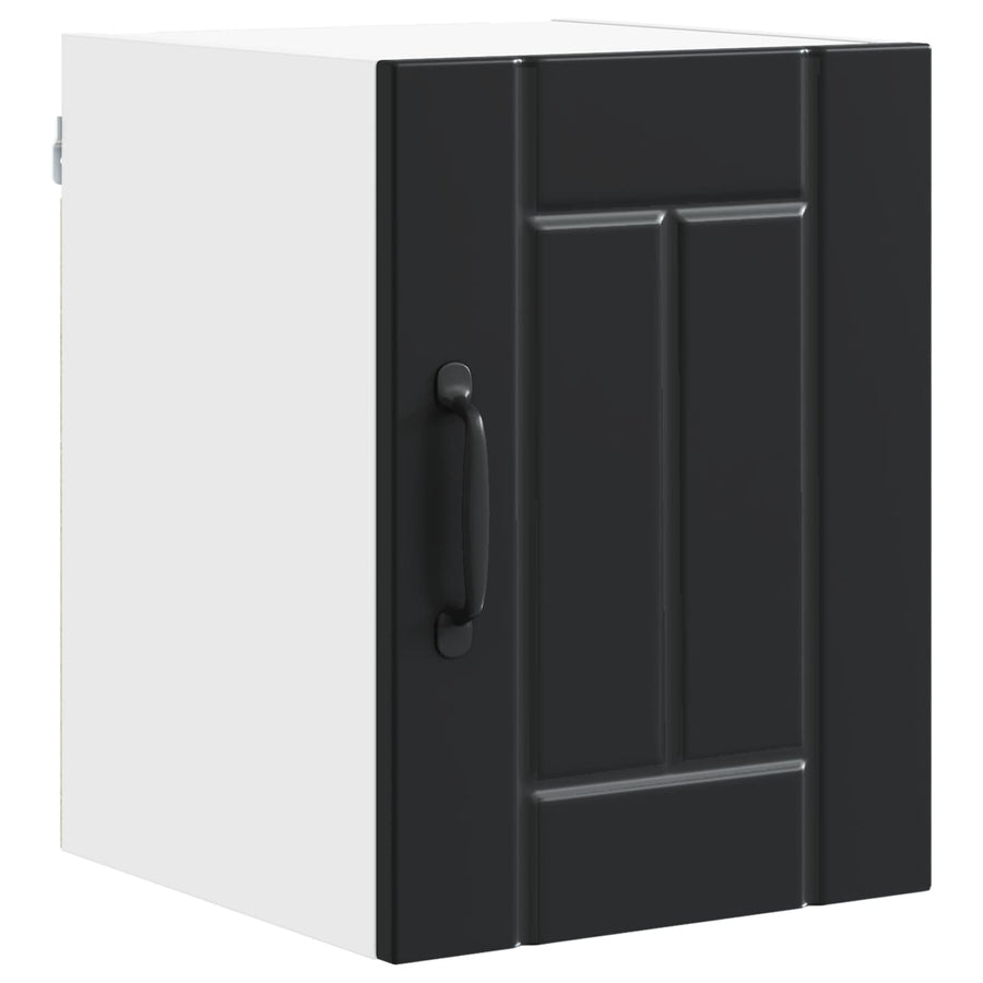 Wall Cabinet LUCCA Black 30 x 31 x 40 cm Engineered Wood