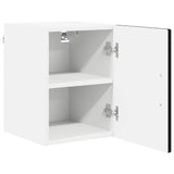 Kitchen Wall Cabinet Black 30 x 31 x 40 cm Engineered Wood - 45-Degree Angle