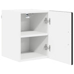 Wall Cabinet LUCCA Black 30 x 31 x 40 cm Engineered Wood