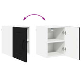 Kitchen Wall Cabinet Black 30 x 31 x 40 cm Engineered Wood - Extra Image