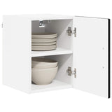 Wall Cabinet LUCCA Black 30 x 31 x 40 cm Engineered Wood