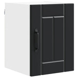 Wall Cabinet LUCCA 2 pcs Black 30 x 31 x 40 cm Engineered Wood - 45-Degree Angle