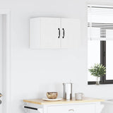 Kitchen Wall Cabinet High Gloss White 30 x 31 x 40 cm - Top-Down View