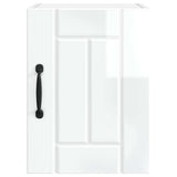 Wall Cabinet LUCCA 2 pcs High Gloss White 30 x 31 x 40 cm - Close-Up Angle
