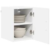 Wall Cabinet LUCCA 2 pcs High Gloss White 30 x 31 x 40 cm - Side View