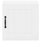 Kitchen Wall Cabinet White 40 x 31 x 40 cm Engineered Wood - Rear View