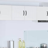 Kitchen Wall Cabinet with Shelf 2 pcs White 40 x 31 x 40 cm