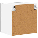 Kitchen Wall Cabinet Black 40 x 31 x 40 cm Engineered Wood - Low Angle
