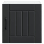 Wall Cabinet LUCCA Black 40 x 31 x 40 cm Engineered Wood