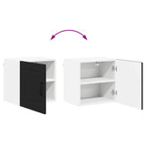 Kitchen Wall Cabinet Black 40 x 31 x 40 cm Engineered Wood - Extra Image