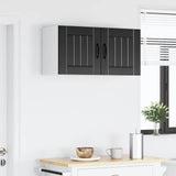 Wall Cabinet LUCCA 2 pcs Black 40 x 31 x 40 cm Engineered Wood