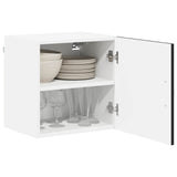 Wall Cabinet LUCCA 2 pcs Black 40 x 31 x 40 cm Engineered Wood - Side View