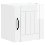 Wall Cabinet LUCCA 2 pcs High Gloss White 40 x 31 x 40 cm - 45-Degree Angle