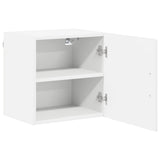 Wall Cabinet LUCCA 2 pcs High Gloss White 40 x 31 x 40 cm - Rear View