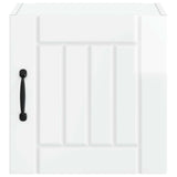 Wall Cabinet LUCCA 2 pcs High Gloss White 40 x 31 x 40 cm