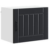 Wall Cabinet LUCCA Black 50 x 31 x 40 cm Engineered Wood