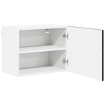 Wall Cabinet LUCCA Black 50 x 31 x 40 cm Engineered Wood