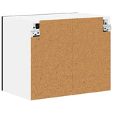 Kitchen Wall Cabinet Black 50 x 31 x 40 cm Engineered Wood - Low Angle