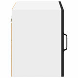 Kitchen Wall Cabinet Black 50 x 31 x 40 cm Engineered Wood - Close-Up Angle