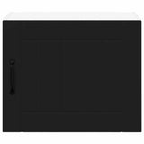 Kitchen Wall Cabinet with Shelf 2 pcs Black 50 x 31 x 40 cm - Close-Up Angle