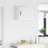 Wall Cabinet LUCCA High Gloss White 50 x 31 x 40 cm - Top-Down View