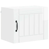 Wall Cabinet LUCCA High Gloss White 50 x 31 x 40 cm - Front View
