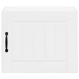 Kitchen Wall Cabinet High Gloss White 50 x 31 x 40 cm - Rear View