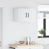 Wall Cabinet LUCCA White 60 x 31 x 40 cm Engineered Wood - Top-Down View