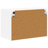 Wall Cabinet LUCCA White 60 x 31 x 40 cm Engineered Wood - Low Angle