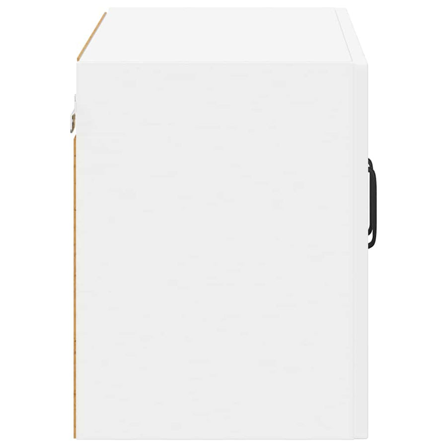 Wall Cabinet LUCCA 2 pcs White Engineered Wood