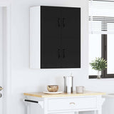 Kitchen Wall Cabinet Black 60 x 31 x 40 cm Engineered Wood - Top-Down View