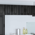 Wall Cabinet LUCCA Black 60 x 31 x 40 cm Engineered Wood