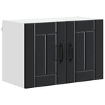 Wall Cabinet LUCCA Black 60 x 31 x 40 cm Engineered Wood