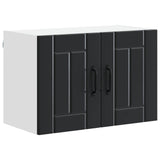 Wall Cabinet LUCCA 2 pcs Black 60 x 31 x 40 cm Engineered Wood